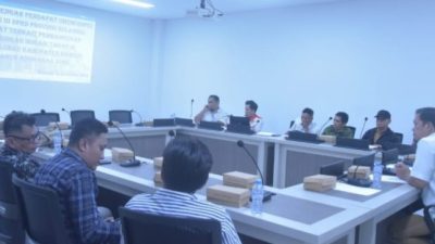 RDPU di Komisi III DPRD Sulbar Soal Proyek Jaringan Irigasi tahap III di Kalukku