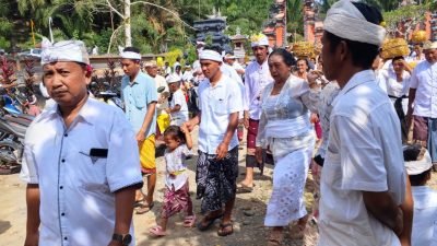 Hari Raya Galungan, Polsek Tommo Gelar Pengamanan