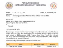 Darmawan Arjuna asal Tasiu Mamuju ‘Sabet’ Juara 3 Wakili Indonesia di ASG 2025