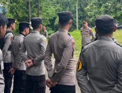 Demo Mahasiswa bersama PPPK Paruh Waktu di Mamuju, Kapolresta Pimpin Pengamanan