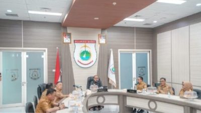 Rapat Virtual, Gubernur Sulbar Ajak Jajaran Optimis Menatap tahun 2026