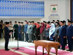 Gubernur Sulbar Lantik Ratusan Eselon III, 2 Kepala Dinas