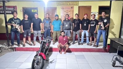 Tim Resmob Polresta Mamuju Tangkap Pelaku Curanmor: Pernah Lakukan Aksi Jambret