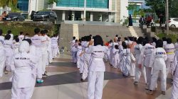 Taekwondo Mamuju Lakukan UKT, Evaluasi dan Peningkatan Kualitas Atlet