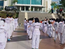 Taekwondo Mamuju Lakukan UKT, Evaluasi dan Peningkatan Kualitas Atlet