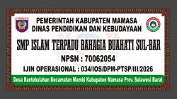 SMP Islam Terpadu Bahagia Buahati Sulbar di Mamasa Buka Penerimaan Peserta Didik Baru hingga Juni; Berikut Cara Daftar & Syaratnya