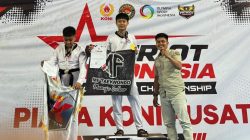 MF Taekwondo Sulbar Ukir Prestasi, Boyong Medali dalam Kejuaraan Nasional
