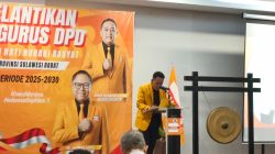 Pidato Perdana Ketua Partai Hanura Sulbar, Andi Dody Hermawan: Kami Siap Berlari, Bekerja Keras