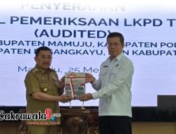 Laporan Keuangan Pemkab Majene Raih Opini Wajar Tanpa Pengecualian