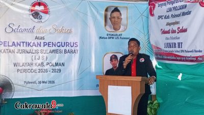IJS Polman Resmi Terbentuk, Irham Azis: Pegang Teguh Aturan Organisasi