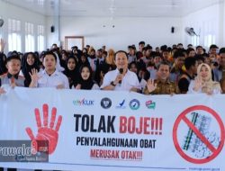 Balai POM di Mamuju: Tolak Boje!!! Penyalahgunaan Obat Merusak Otak!!!