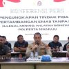 Polresta Mamuju Gerebek Tambang Emas di Bonehau, Aktivitas di Sempadan Sungai, Beroperasi Sembunyi-sembunyi
