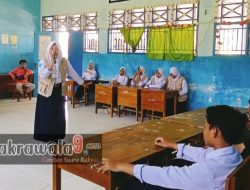 Siswa SMP Negeri 6 Majene Latihan untuk Festival Lomba Seni, Sekolah Beri Dukungan Penuh