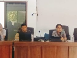 Rapat Komisi II DPRD, Napirman Tegaskan Soal Arah Fiskal BKAD Majene