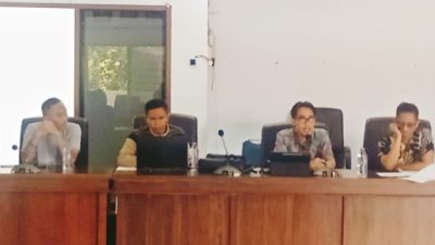 Rapat Komisi II DPRD, Napirman Tegaskan Soal Arah Fiskal BKAD Majene