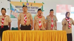 Foto: Wajah Baru Pengurus Pramuka Banggae, Supyan – Misbahuddin Resmi Duet