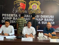 Polda Sulbar bersama Balai POM Bongkar Jaringan Obat Ilegal ‘Boje’, Tangkap 2 Terduga Pelaku di Mamuju
