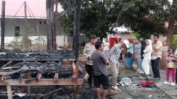 Rumah Panggung Kepala Dusun di Desa Onang Utara Ludes Terbakar, Kerugian Ditaksir Rp 75 juta