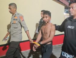 Polisi Amankan Pemuda Ngamuk di Jalan Andi Dai Mamuju, Diduga Komsumsi Obat ‘Boje’