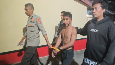 Polisi Amankan Pemuda Ngamuk di Jalan Andi Dai Mamuju, Diduga Komsumsi Obat ‘Boje’