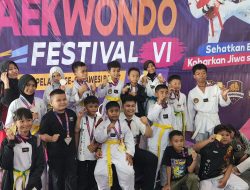 Manakarra Taekwondo Festival: Dojang Gubernur Sulbar Sabet Juara Umum II