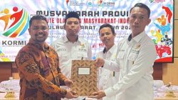 M Khalil Gibran Pimpin Kormi Sulbar Periode 2026 – 2030