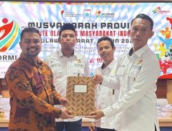 M Khalil Gibran Pimpin Kormi Sulbar Periode 2026 – 2030