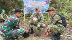 Semangat HUT TNI ke-81, Kodim 1418/Mamuju Aksi Nyata Peduli Lingkungan