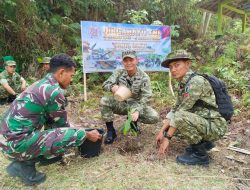 Semangat HUT TNI ke-81, Kodim 1418/Mamuju Aksi Nyata Peduli Lingkungan