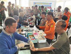 Jelang HUT TNI, Kodim 1418/Mamuju Hadirkan Layanan Kesehatan Gratis